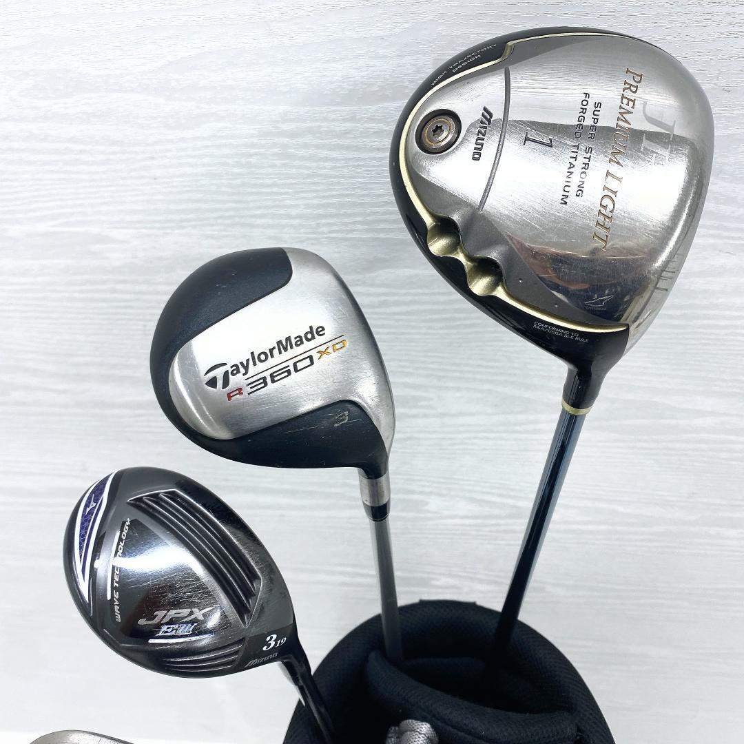 MIZUNO ミズノ テーラーメイド ゴルフ クラブ 初心者 セット R
