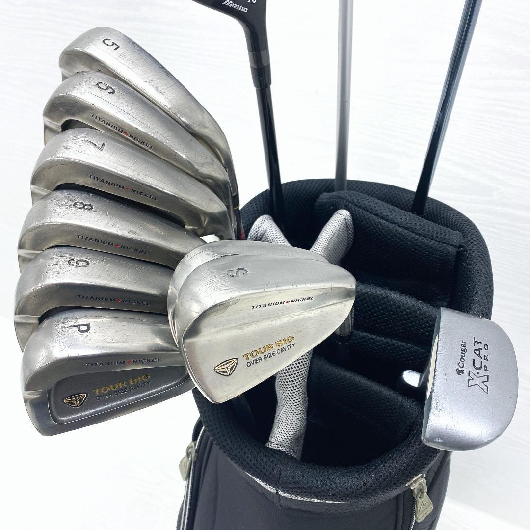 MIZUNO ミズノ テーラーメイド ゴルフ クラブ 初心者 セット R