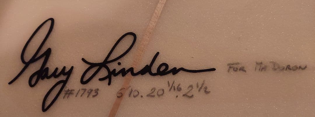 Satya Surfboards 6'10 GaryLinde ミッドレングス