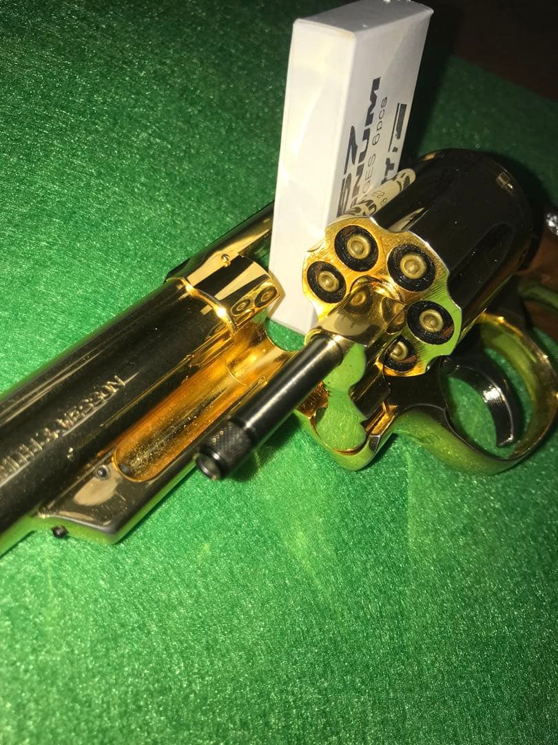 コクサイ24KモデルガンM19コンバットマグナム