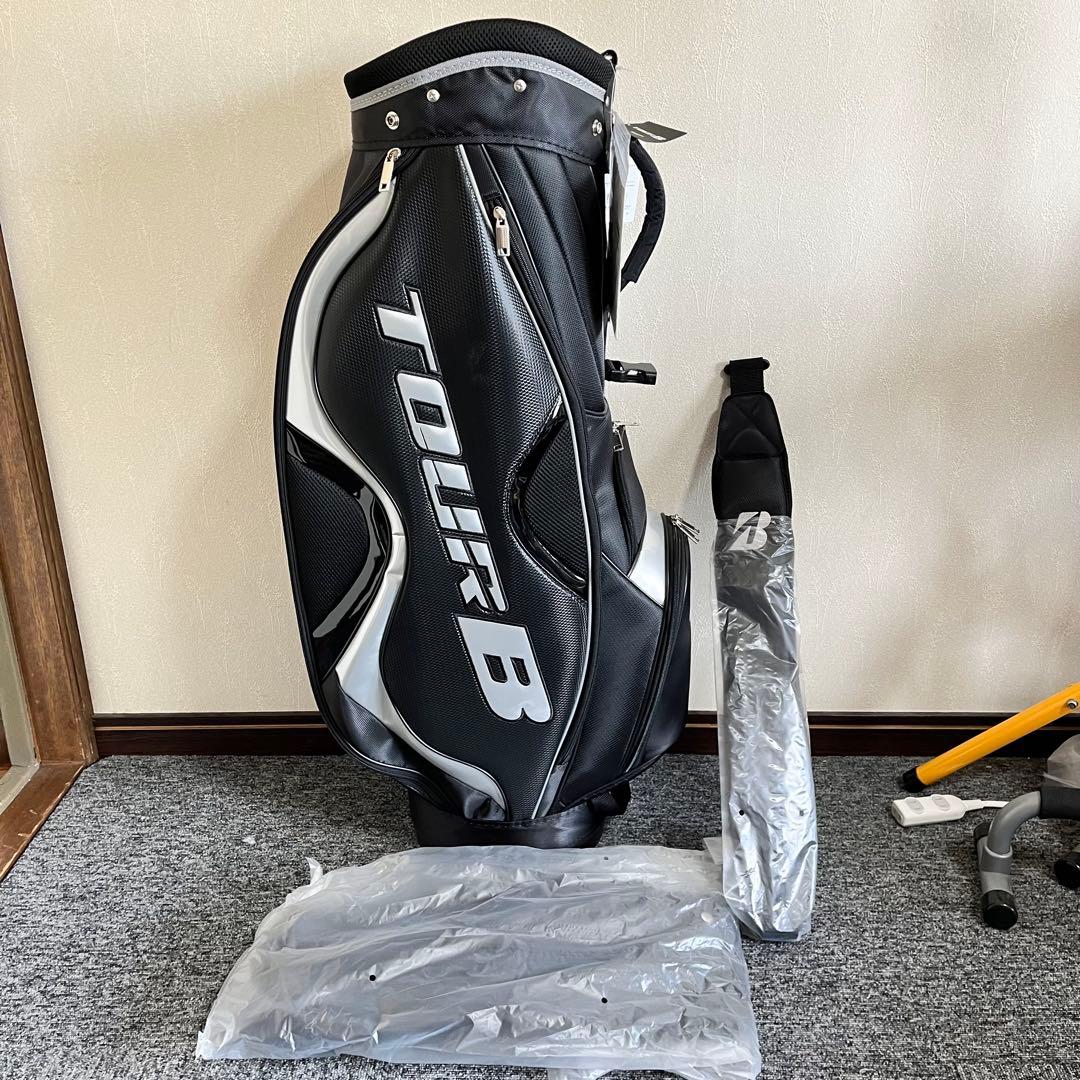 【未使用品】ブリヂストン キャディバッグCBG92Y TOUR Bタグ付