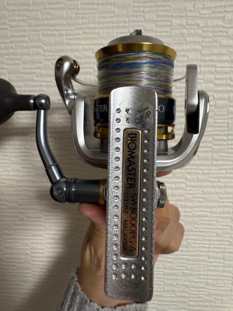 シマノ 13 バイオマスター SW 8000PG（PEライン付）