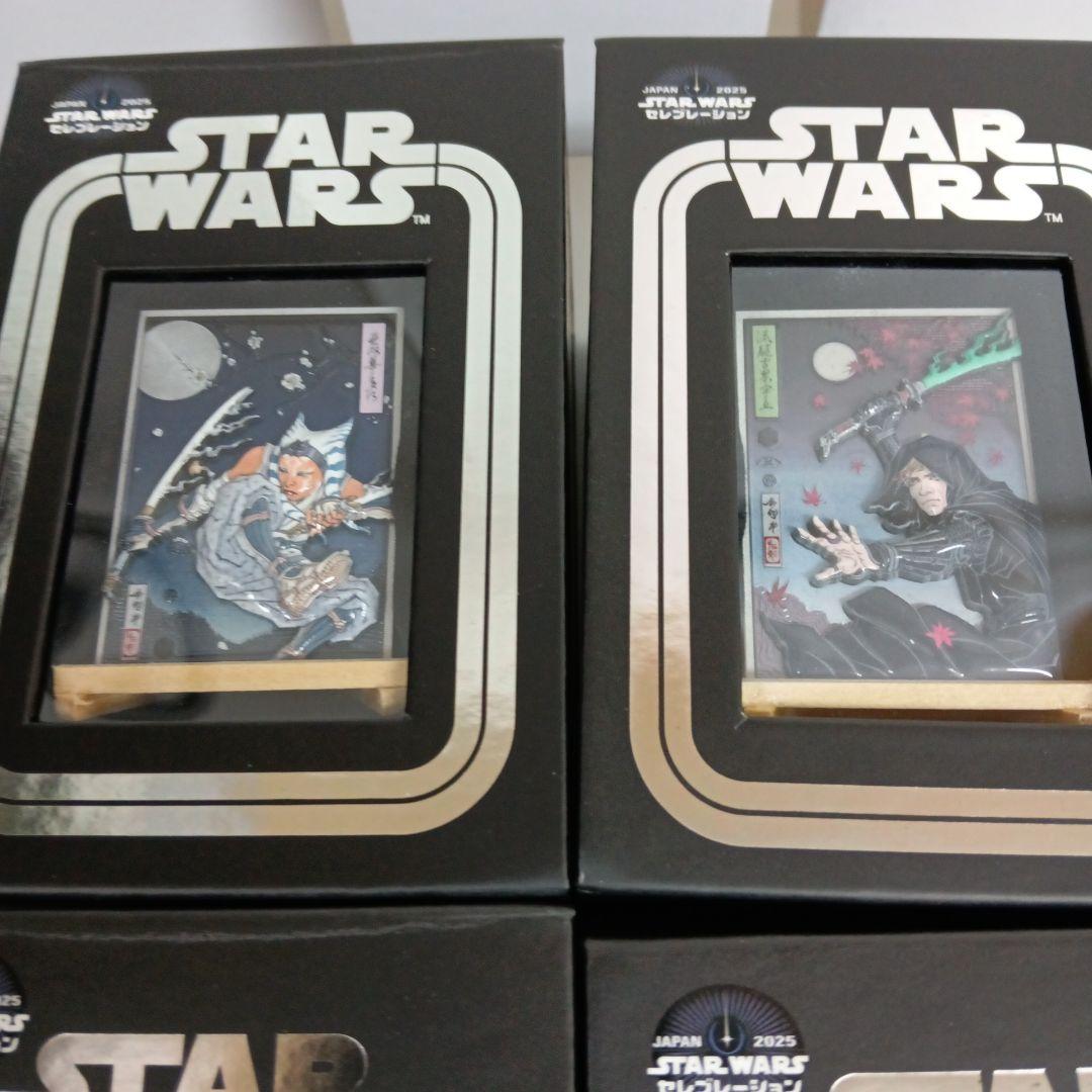 スター・ウォーズ　セレブレーション2025 限定アートピンバッジ4個他　グッズ
