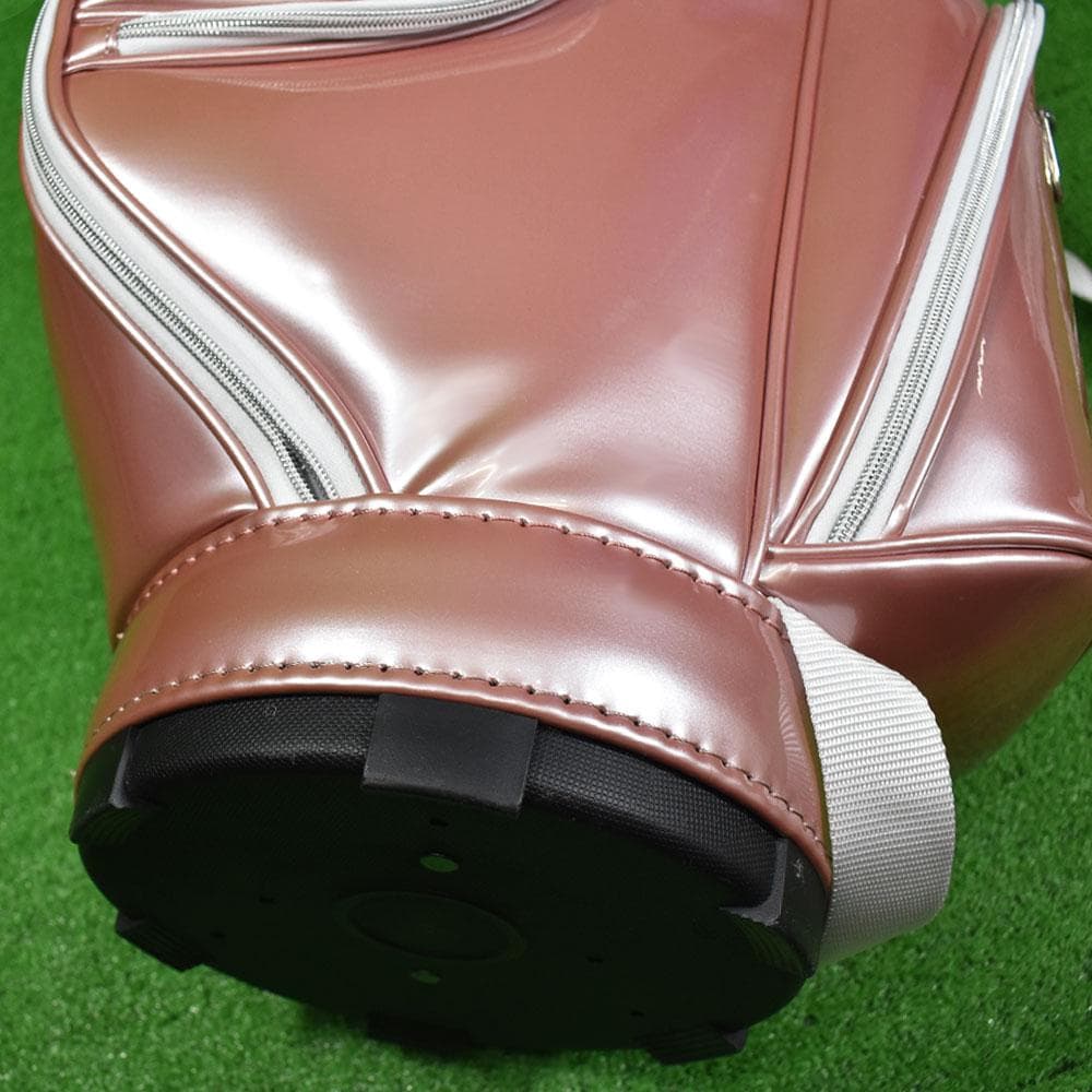 ニューバランス/ゴルフ エナメル キャディバッグ８.５型 新品！