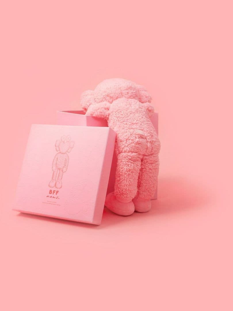 ぬいぐるみ KAWS BFF Plush PINK