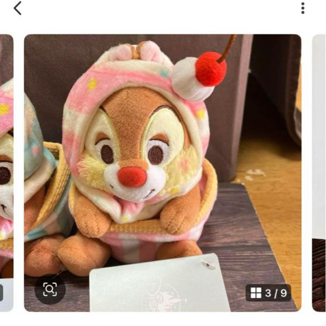 ディズニーストア　チップとデール　ぬいぐるみ〜BOX92