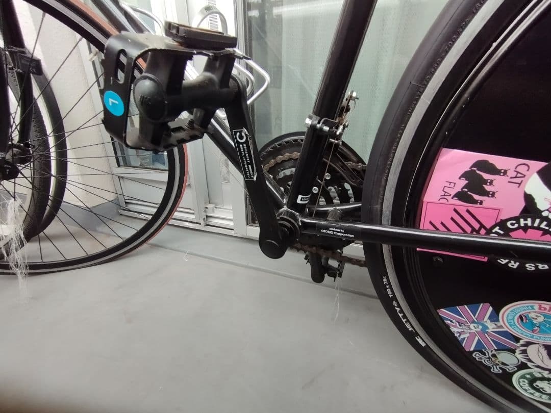 ロードバイク、室内保管　近場で取りに来られる方送料無料割引