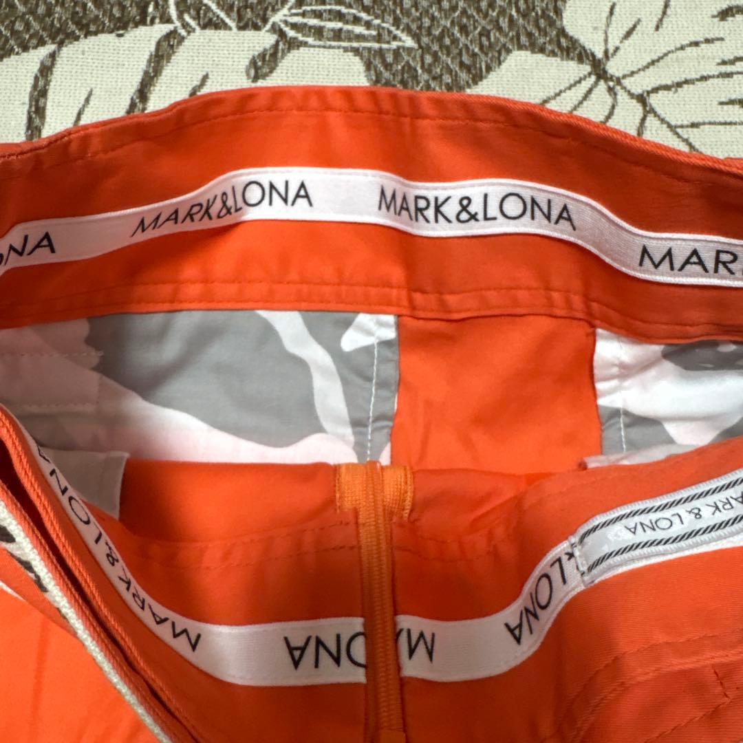 MARK&LONA(マーク&ロナ)ベルト付きストレッチキュロットスカート　新品