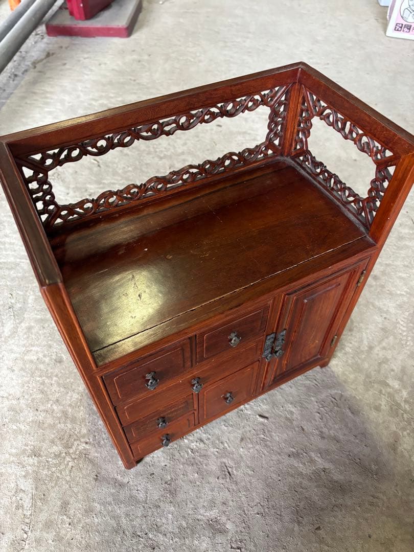 木製アンティーク家具 引き出し付き