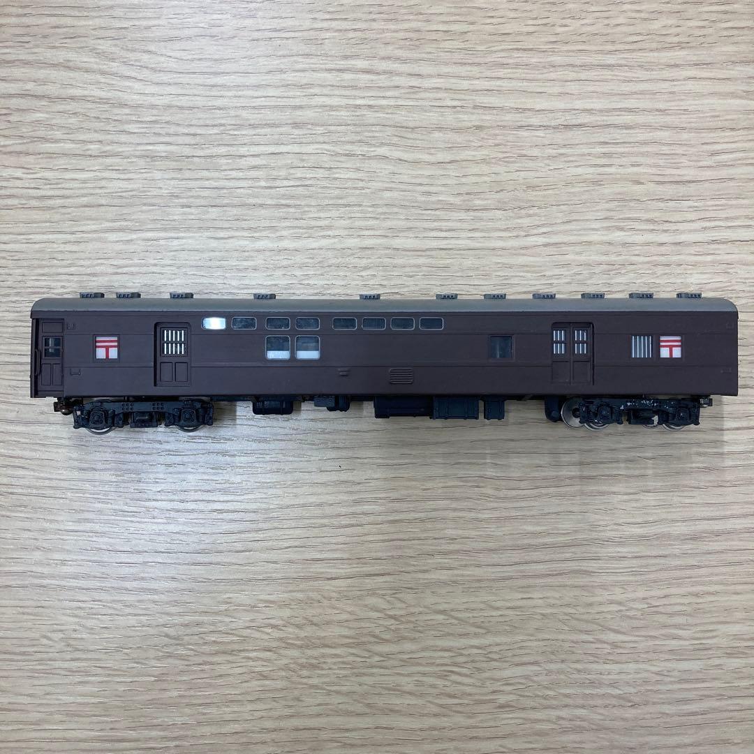 鉄道模型 6両セット カワイモデル KTM エンドウ 赤茶系 ジャンク 現状渡し