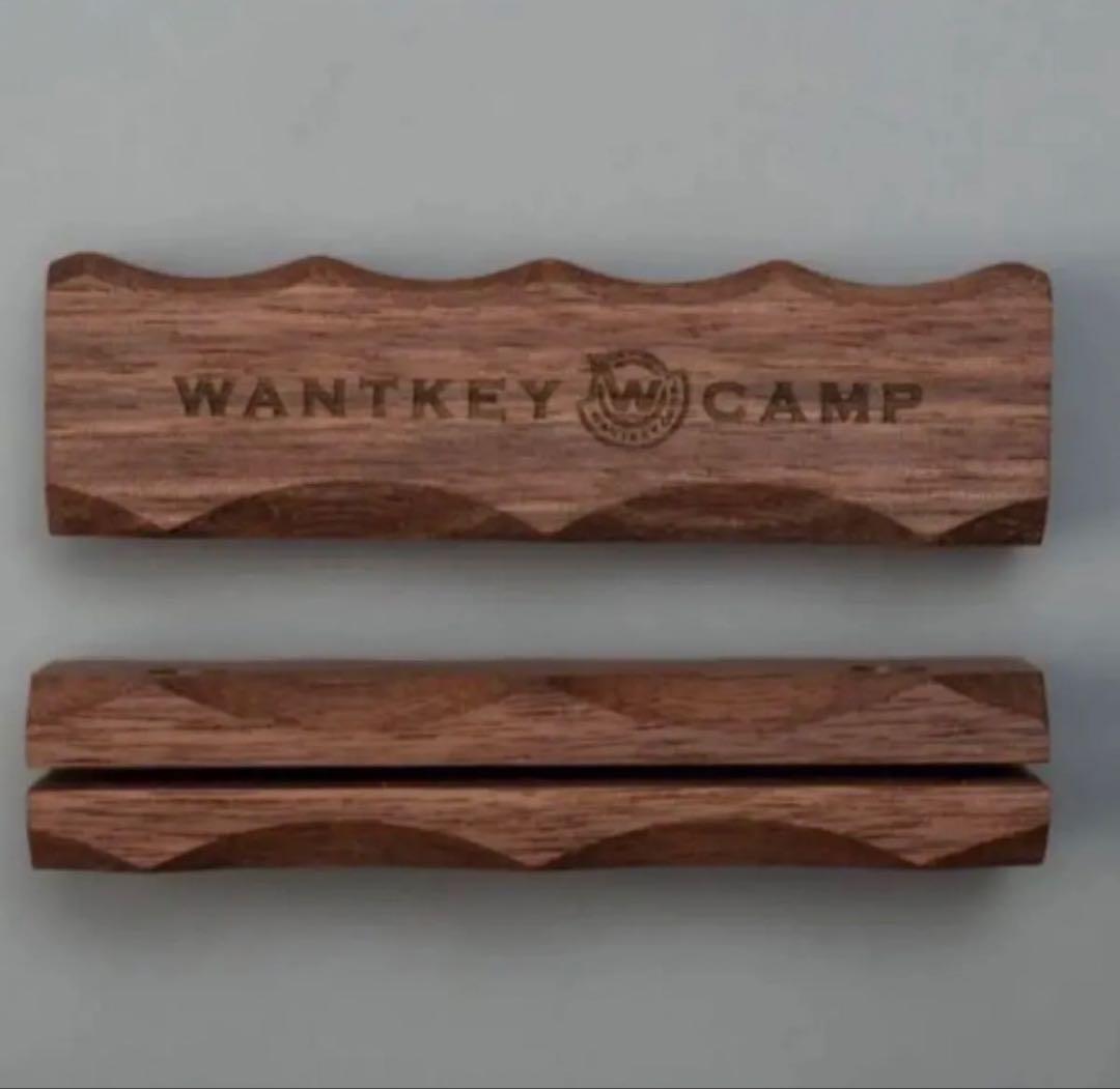 新品未使用 完売品 WANTKEY CAMP 木製クランプ