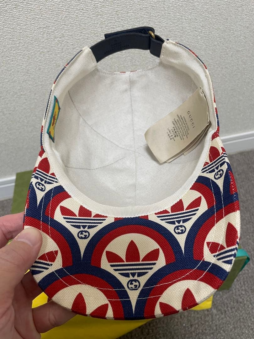 グッチ アディダス コラボ キャップ