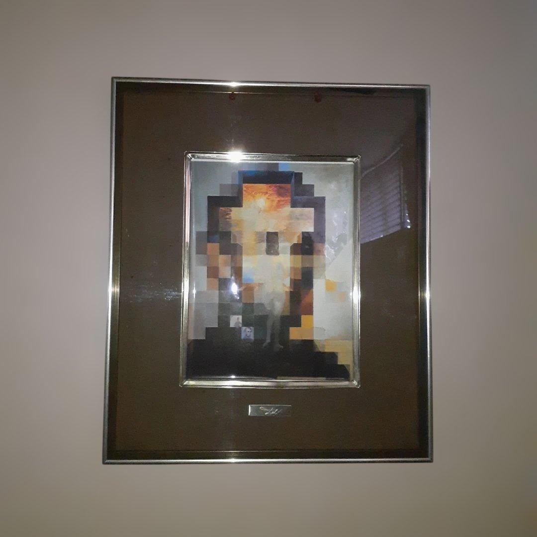 サルバドール ダリ　リンカーン/地中海を見つめるガラ