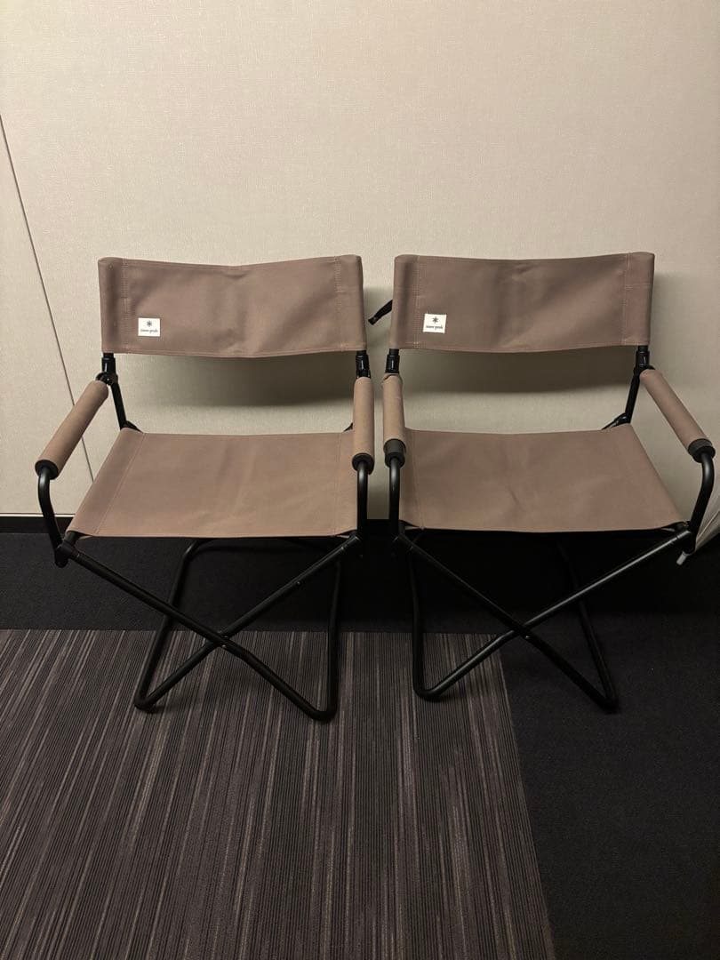 スノーピーク　ディレクターズチェア　グレー