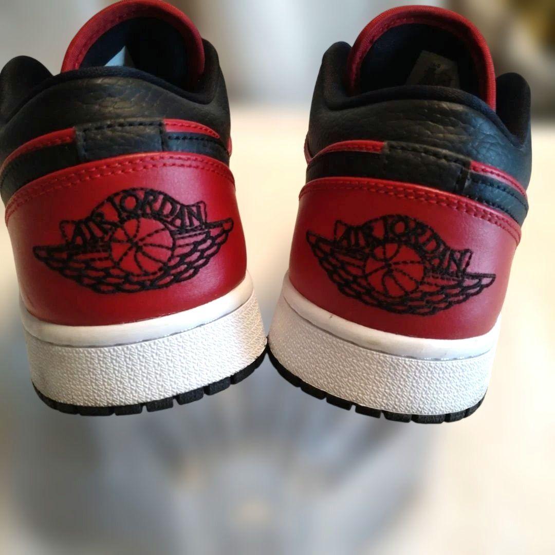 シューズ(男性用) AIR JORDAN 1LOW GYM RED 27cm