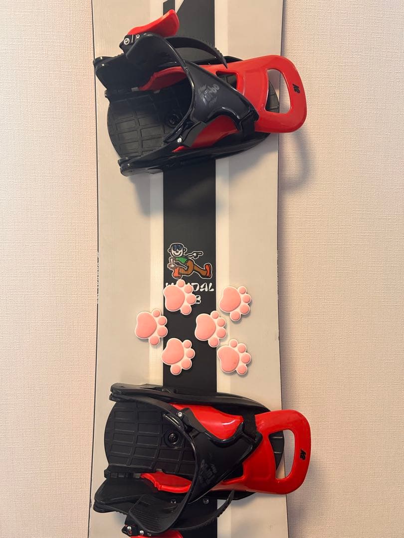 スノーボード　Ｋ２　132センチ　ビンディングSサイズ　2点セット