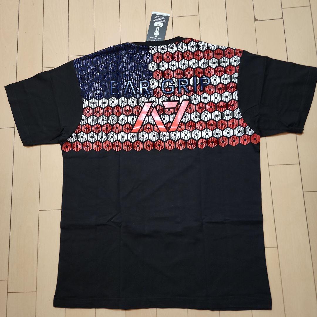 A7 BAR GRIP アメリカ国旗デザイン Tシャツ Lサイズ