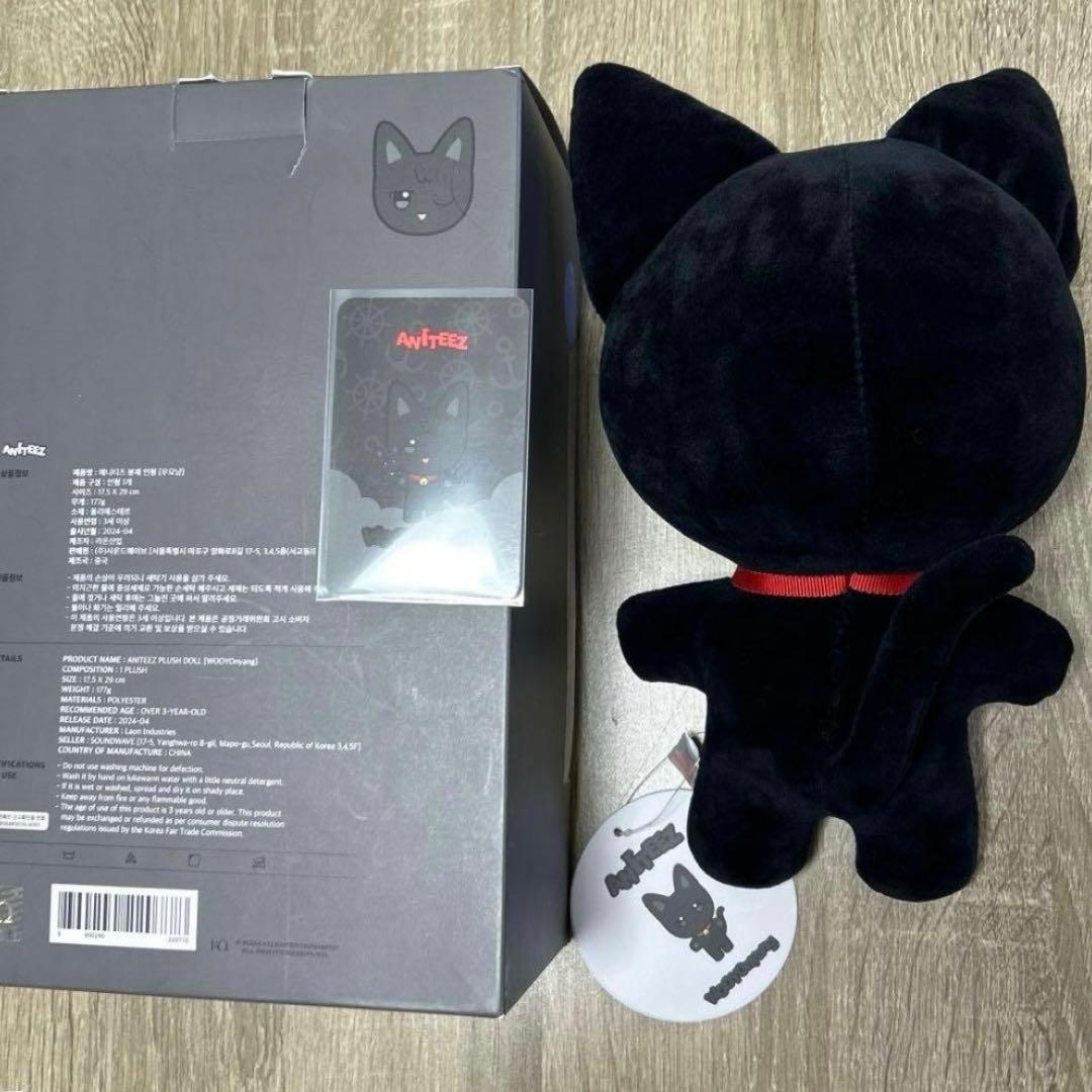 ATEEZ ウヨン　ANITEEZ ウヨニャン　ぬいぐるみ　トレカ付き