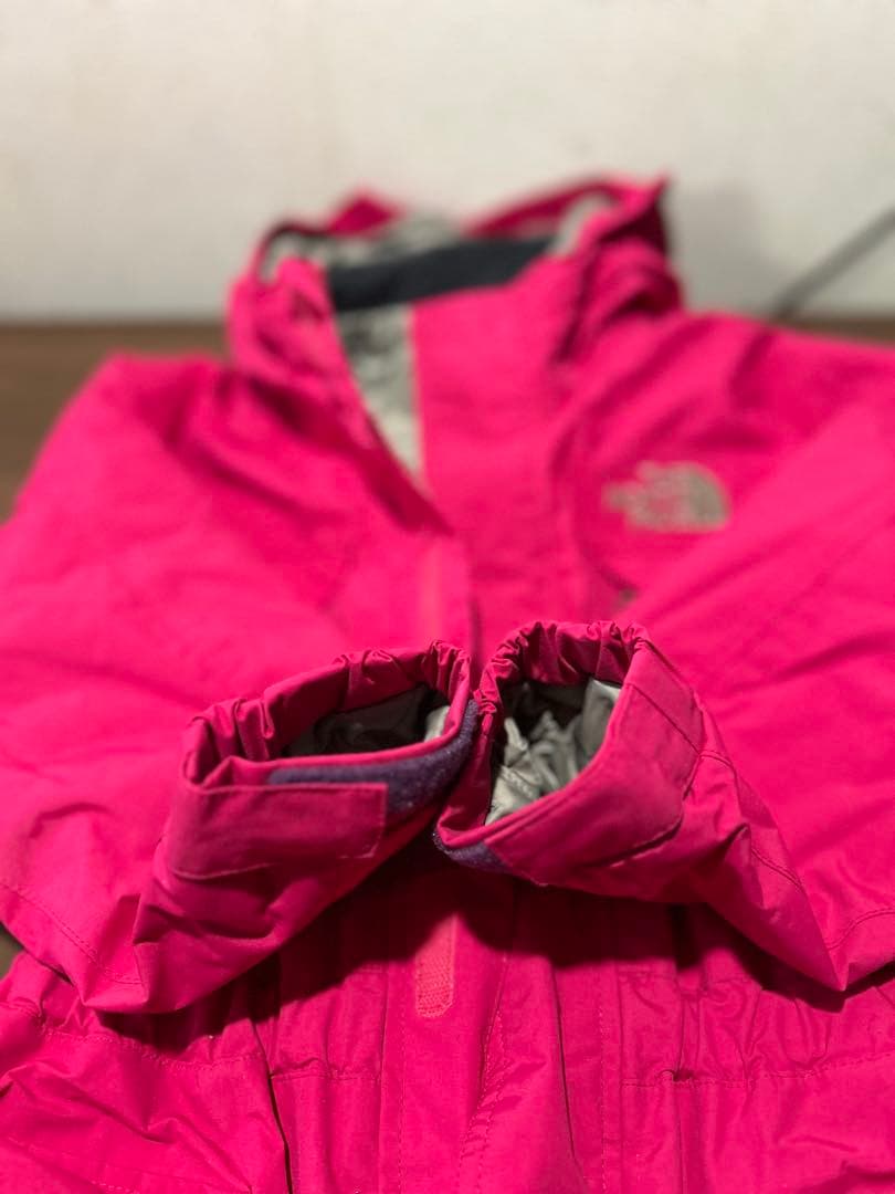 かわいい ノースフェイス ジュニア ジャンプスーツ 110cm おまけ付