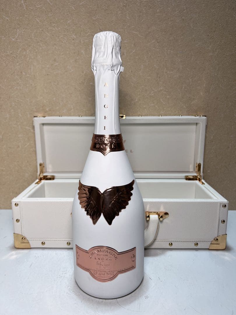 エンジェル シャンパン ロゼ 白と青 箱付き（2セット）