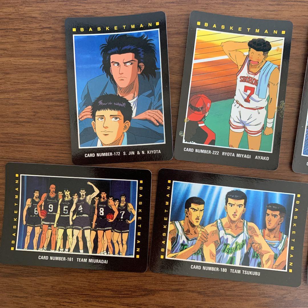 スラムダンク　カード　アマダ　海南　宮城リョータ　ツクバ　三浦大　その他　5枚