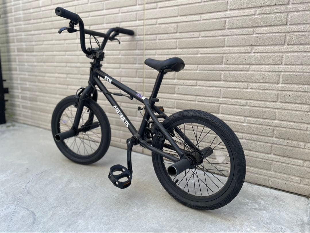 BMX 自転車 ブラック スチールフレーム16インチ