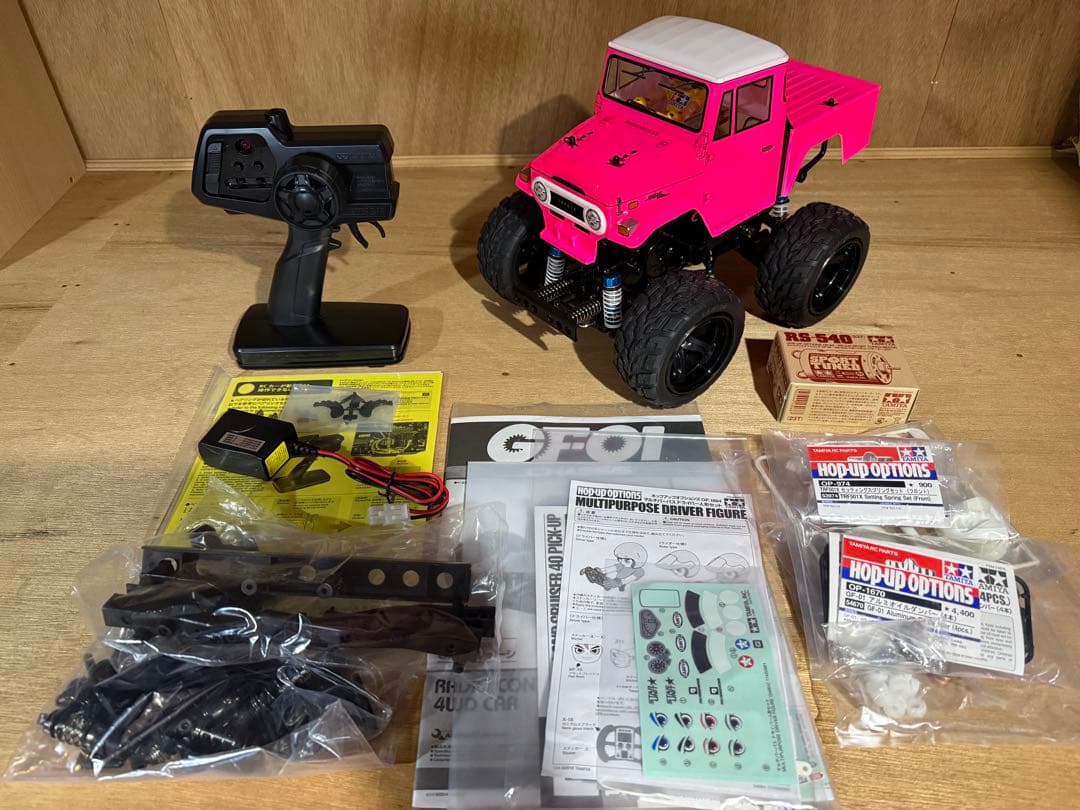 タミヤGF-01ランドクルーザー　プロポ付き