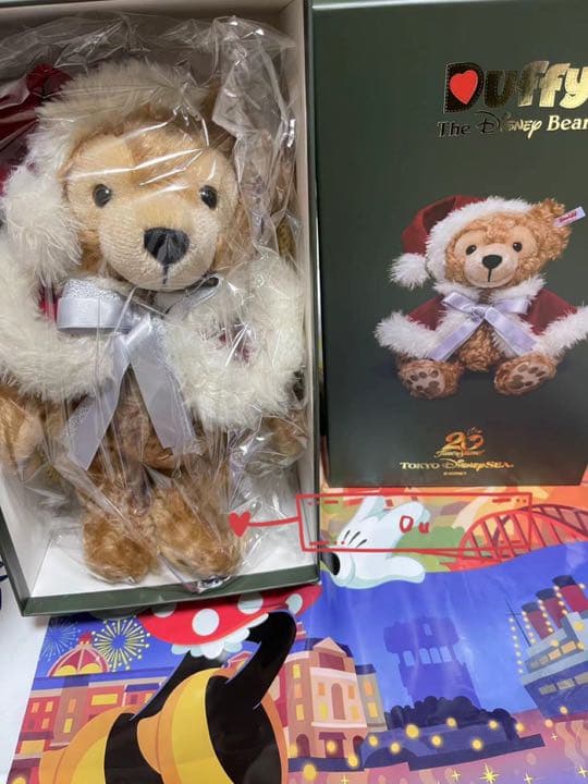 東京ディズニーシー 20周年　シュタイフ社ダッフィー　2500個限定