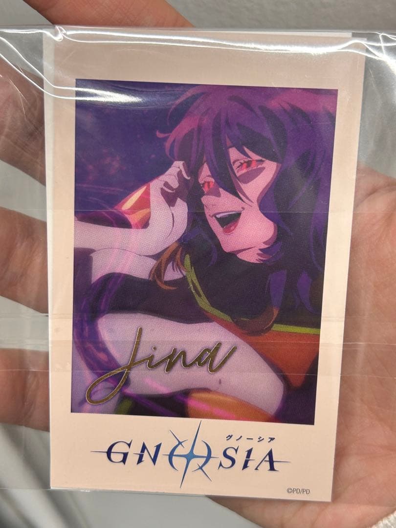 グノーシア インスタントフォト風カード チェキ風カード ジナ 2枚1組 未開封