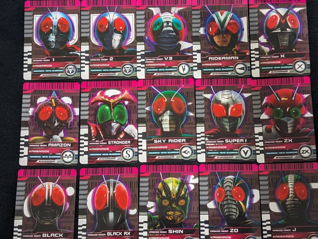 『昭和ライダー コンプセット』ライダーカード 仮面ライダーディケイド CSM