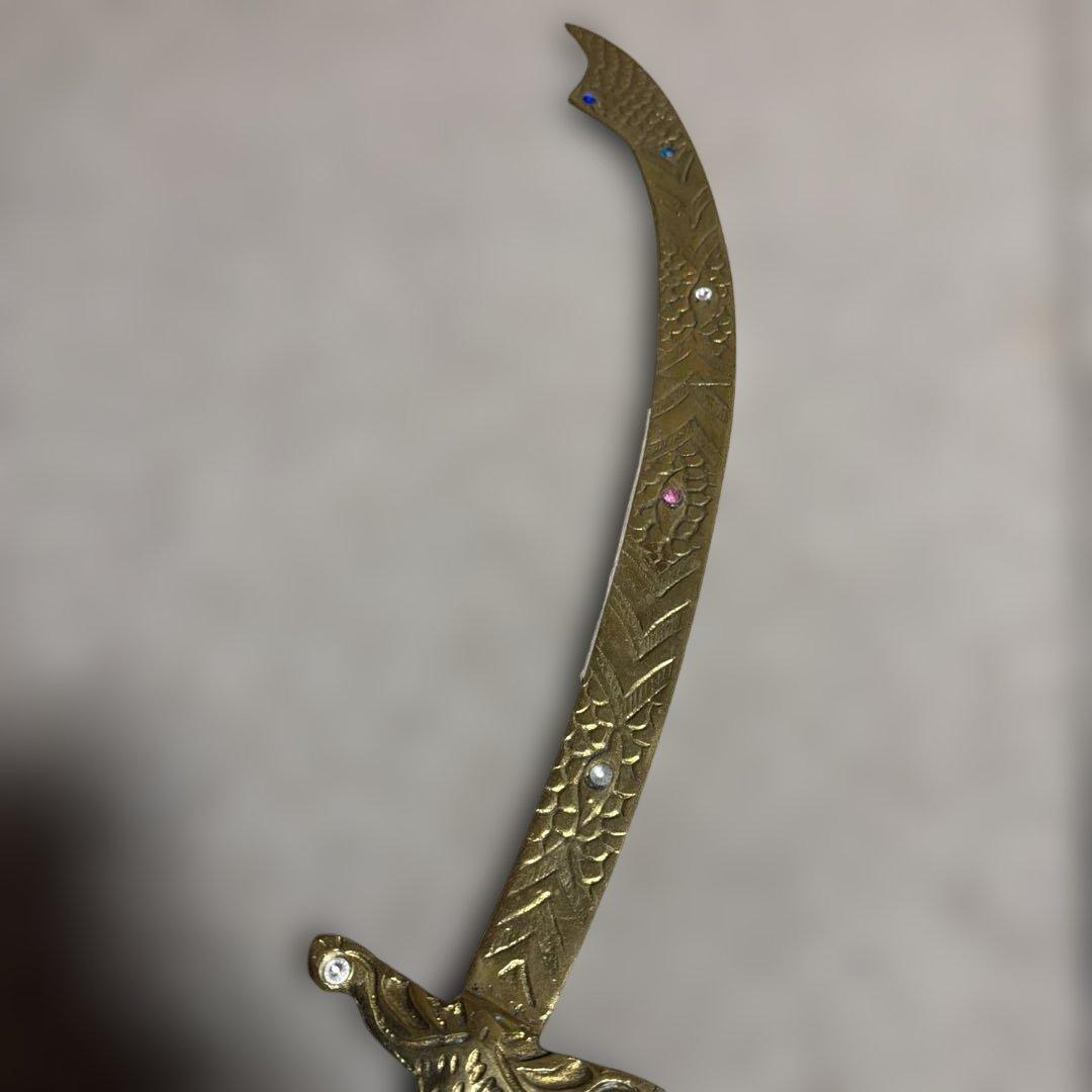 装飾用金色刀 約60cm