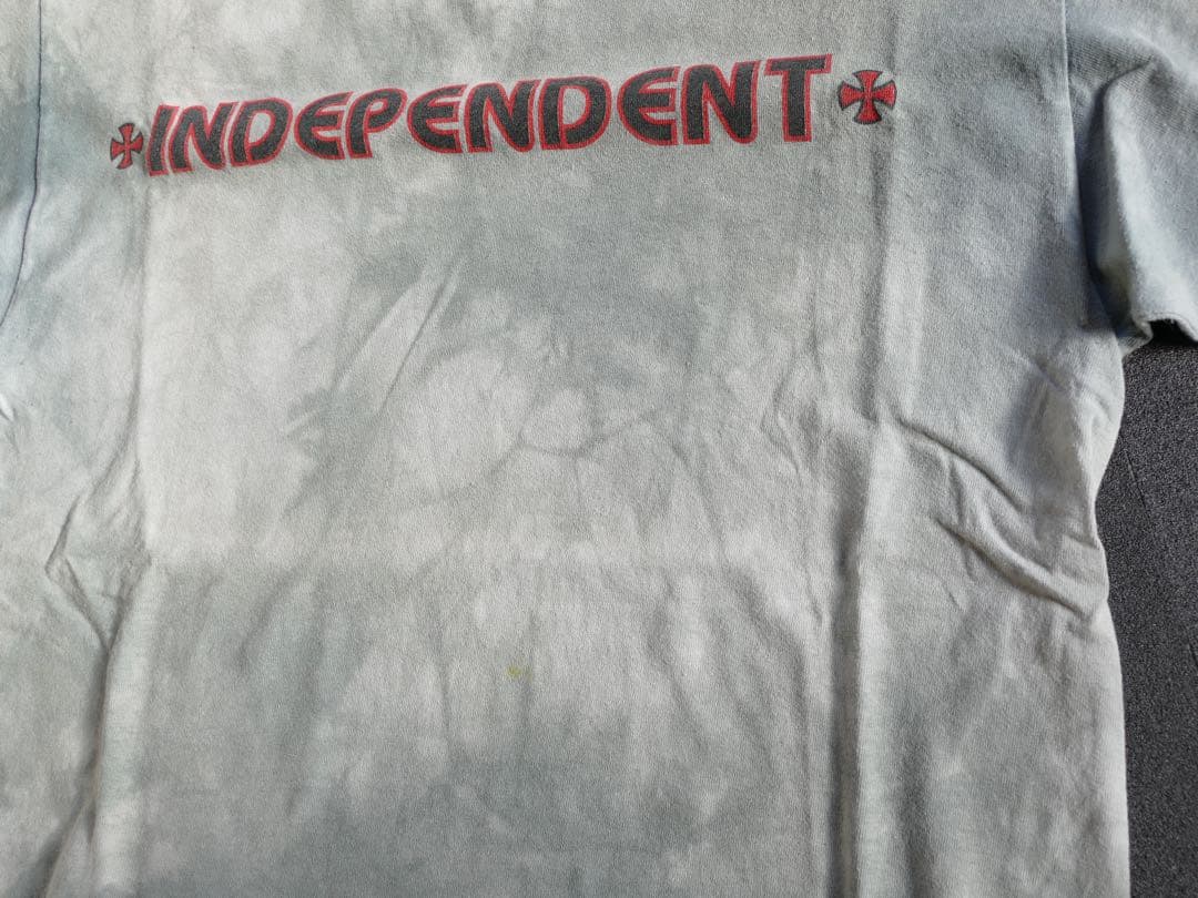 90s Old skate independent NHSタグ タイダイ