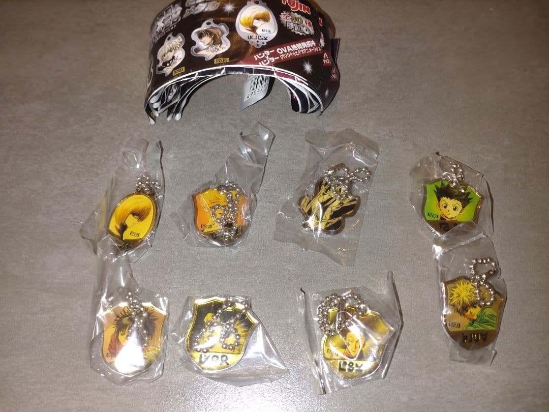 HUNTERXHUNTER　ビジュアル　メタル　8種セット