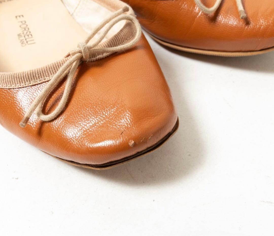 価格3万円●E.PORSELLI EDIT FOR LULU バレエシューズ36