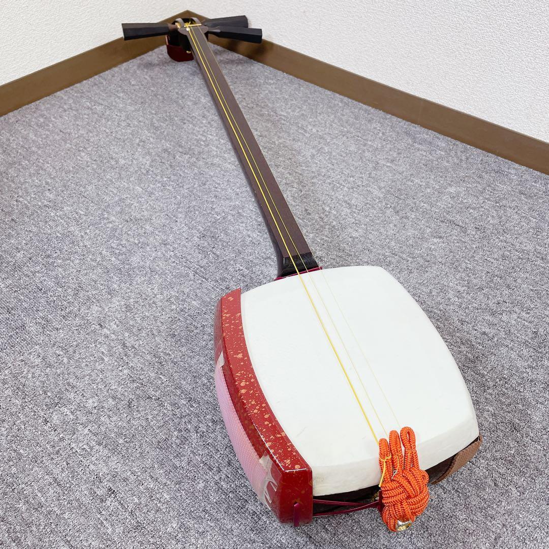 津軽三味線 K8 太棹 東さわり 紅木 子持ち綾杉胴