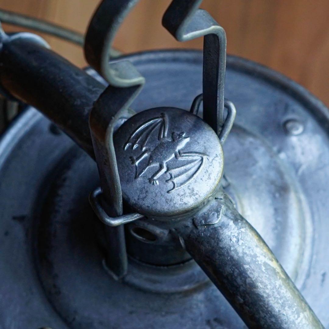 BAT 6 D.R PATENTE 2850 真鍮プレートヴィンテージ ランタン