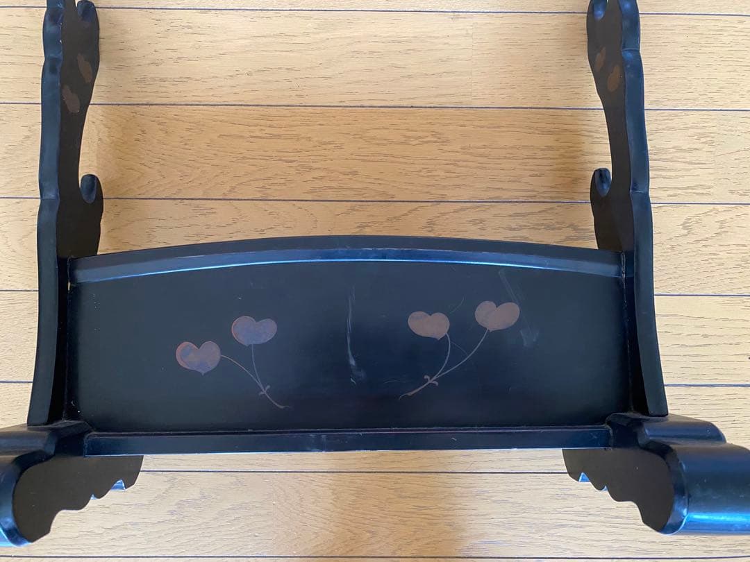 か*る様 軍刀(刀身なし)2本と刀掛け、矢筒(矢3本付)