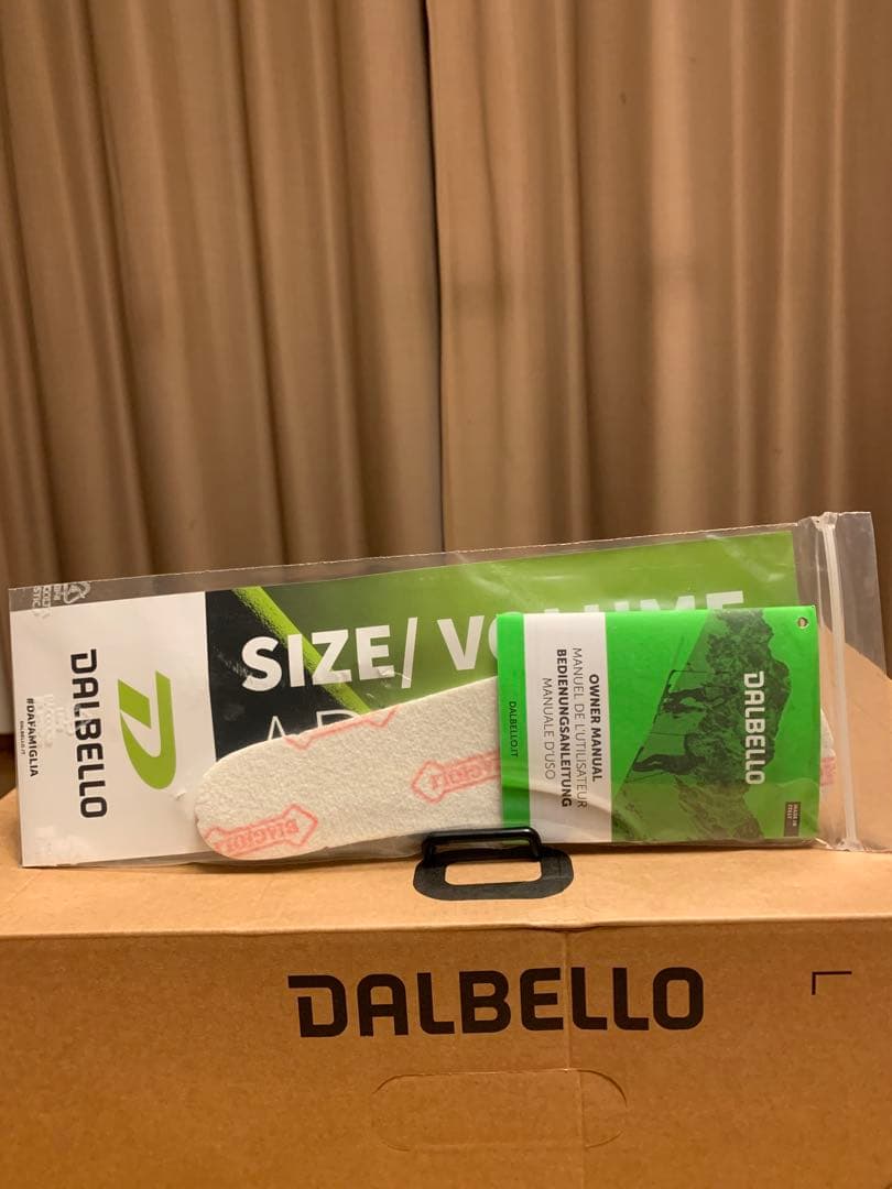 【新品・未使用】DALBELLO MAX75 25/25.5cm
