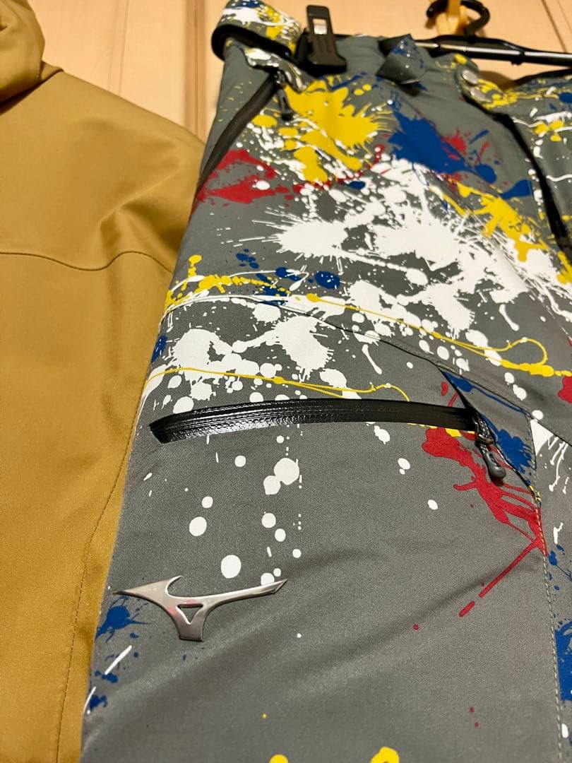 ミズノ　スキーウェア　上下セット　ジャケット2XL パンツXL