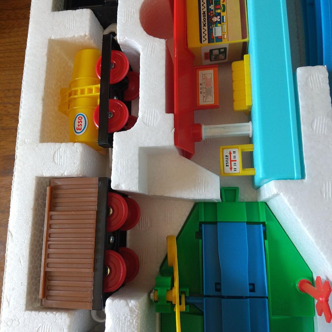 電気機関車ＥＦ１５＋貨物車 立体交差セット(廃版プラレール)