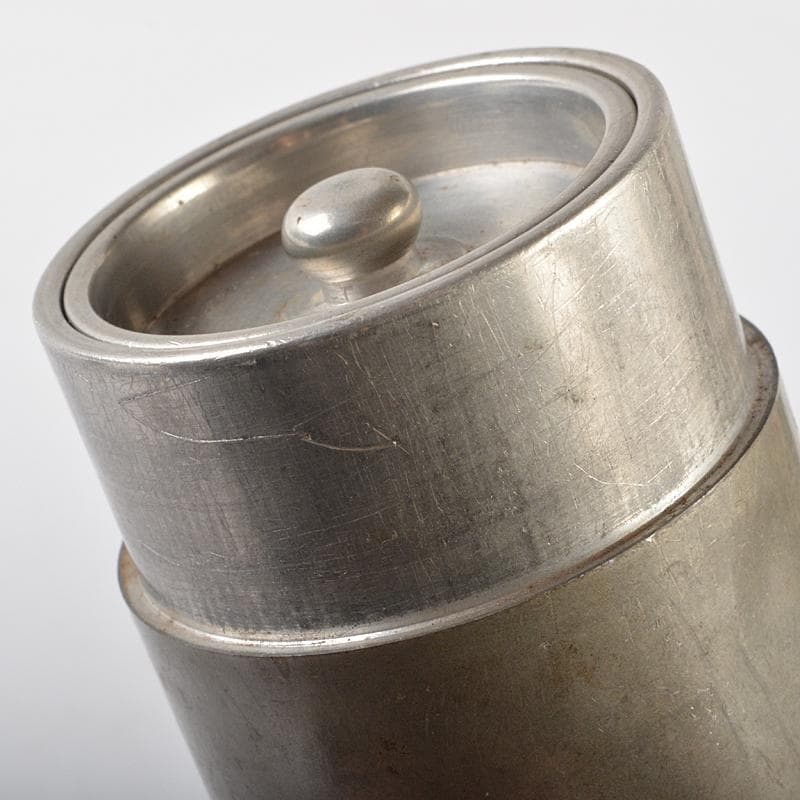 煎茶道具　古錫　乾茂號造　茶壷　茶心壷　約288g　F　R5936