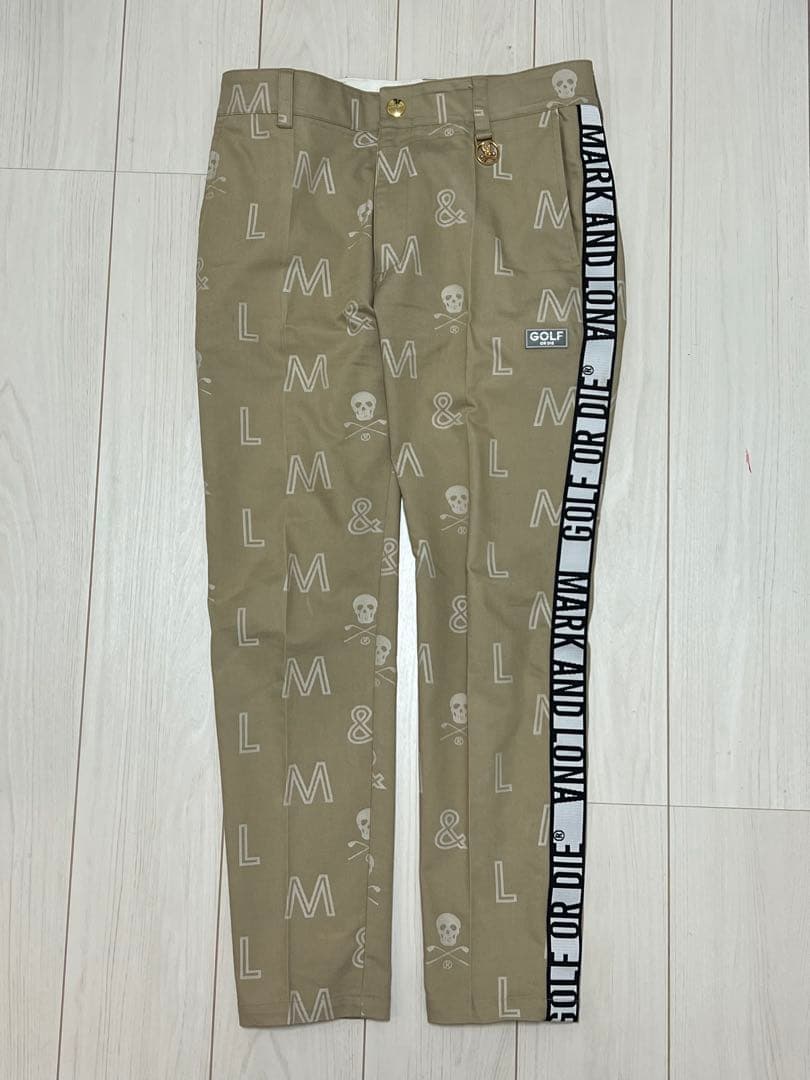 マークアンドロナ mark&lona メンズ　パンツ　ベージュ