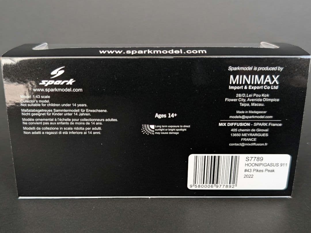 HOONIGAN 1/43 HOONIPIGASUS 911 パイクスピーク