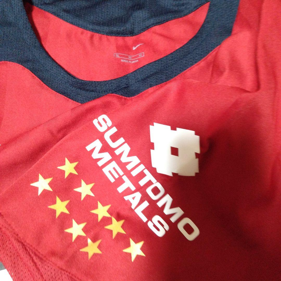 鹿島アントラーズ　2006-7レプリカユニフォーム　背番号10 本山雅志選手