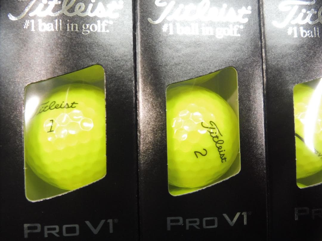 タイトリスト　PRO　V1　2026 イエロー　2ダース　未使用品