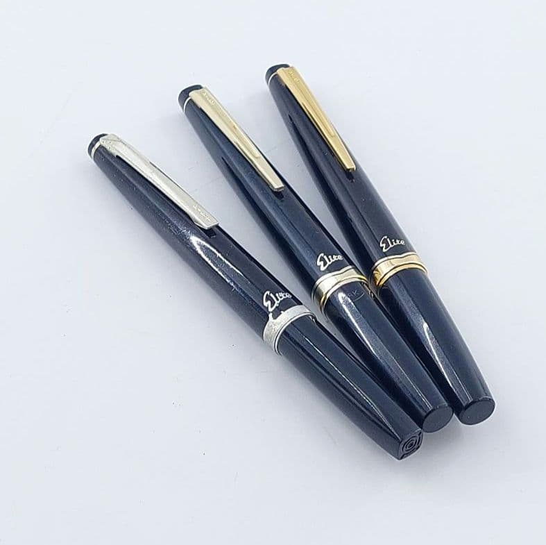 PILOTパイロット Eliteエリート 万年筆 3本まとめ売り 18K 14K