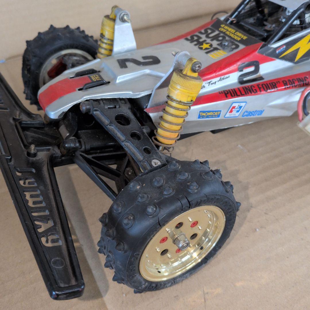 ラジコンカー　タミヤ　SUPER SHOT　バッテリー無し　ジャンク品
