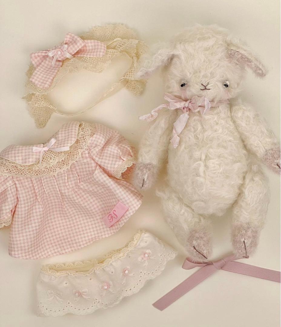 アーティストベア ぬいぐるみ 気怠ひつじ 羊 ロリィタ