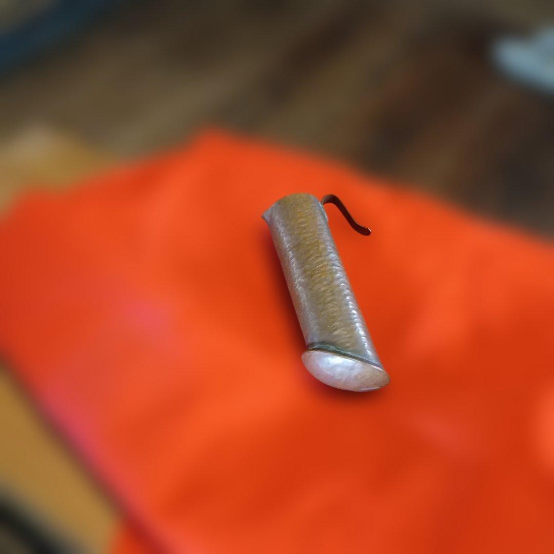 ちろり　酒燗器　陽物　陰陽　銅打出し　大正時代