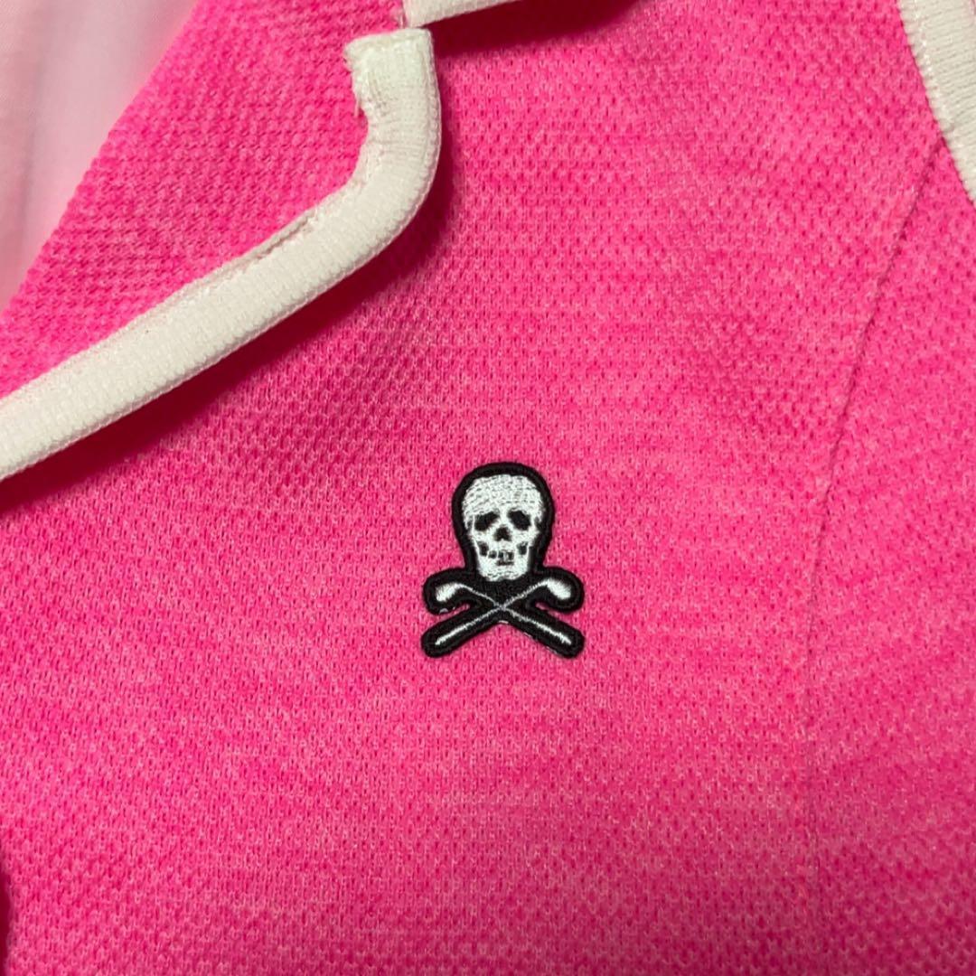 未使用　マークアンドロナ　ワンピース　ピンク　Dormie Polo Dress